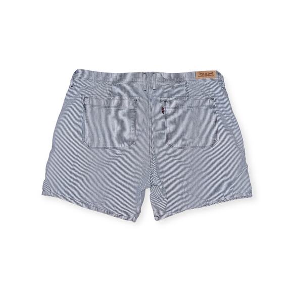 Striped Levi Shorts - Picture 3 of 5